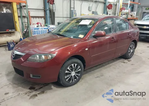 2008 Mazda Mazda3 I Sport z USA, uszkodzony, nr VIN JM1BK12F781101164